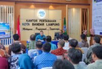 Wamen ATR/BPN Ossy Dermawan Berikan Pembinaan Langsung kepada Jajaran BPN se-Provinsi Lampung