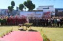 Kodim 0707/Wonosobo dan Polres Wonosobo tergambar jelas dalam sesi foto bersama usai upacara HUT Bhayangkara ke-80 di Wonosobo
