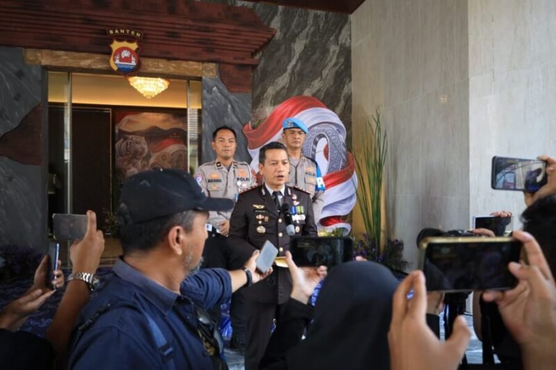 Kabidhumas Polda Banten Kombes Pol Maruli Ahiles Hutapea.