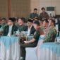 Gubernur Lampung bersama Kapolda Lampung dan jajaran Forkopimda mengikuti acara Syukuran Hari Bhayangkara ke-80 di Gedung Serba Guna (GSG) Lampung