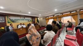 Tim hukum dan perwakilan orang tua korban Daycare Little Aresha menggelar audiensi dengan Kejaksaan Negeri Yogyakarta..(Dokpri Jennus/aga)