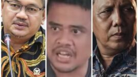 Kolase foto pengamat kebijakan publik, Dr Farid Wajdi, Elfenda Ananda, dan Gubernur Sumut, Bobby Nasution. Istimewa