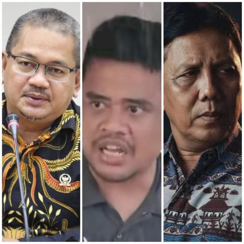 Kolase foto pengamat kebijakan publik, Dr Farid Wajdi, Elfenda Ananda, dan Gubernur Sumut, Bobby Nasution. Istimewa