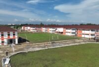 Kompleks bangunan Sekolah Rakyat Terintegrasi II di Kota Medan, Sumatera Utara, yang ditinjau oleh Menko Infrastruktur dan Pembangunan Kewilayahan
