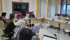 Sesi klarifikasi yang dijalani Bupati Purwakarta Saepul Bahri Binzein di Kantor Itjen Kemendagri.