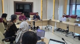 Sesi klarifikasi yang dijalani Bupati Purwakarta Saepul Bahri Binzein di Kantor Itjen Kemendagri.
