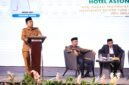 Kepala Biro Kesejahteraan Rakyat (Kesra) Sekretariat Daerah (Setda) Provinsi Banten Tubagus Rubal Faisal memberikan sambutan di acara 
 MTQ XXIII Tingkat Provinsi Banten