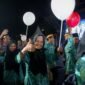 Kafilah dari salah satu kabupaten mengikuti pawai ta'aruf pada pembukaan Musabaqah Tilawatil Qur'an (MTQ) XXIII Provinsi Banten di Kawasan Pusat Pemerintahan Provinsi Banten (KP3B), Curug, Kota Serang
