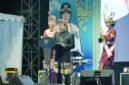 Sekdaprov Lampung membacakan sambutan tertulis Gubernur Lampung pada pembukaan Bandar Lampung Expo 2026, Jumat malam (17/7/2026)