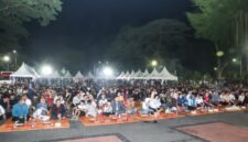 Antusiasme warga Banten menyaksikan laga final antara Argentina dan Spanyol.