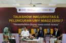 Foto Talkshow Inklusivitas dan Peluncuran UMY Magz edisi 7 di Public Space Perpustakaan UMY
