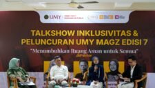 Foto Talkshow Inklusivitas dan Peluncuran UMY Magz edisi 7 di Public Space Perpustakaan UMY