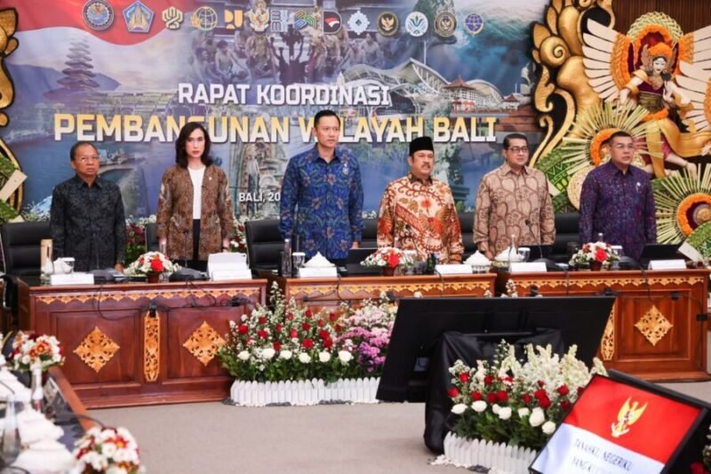 Menteri Koordinator Bidang Infrastruktur dan Pembangunan Kewilayahan menekankan bahwa pembangunan infrastruktur, konektivitas, dan tata ruang di Bali harus diintegrasikan sebagai satu ekosistem berkelanjutan.