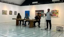 PAMERAN-Kepala Satuan Tugas Pusat Studi Kepolisian, Irjen Pol. Dr. Susilo Teguh Raharjo M.Si saat membuka Pameran