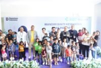 Bank Mandiri berkolaborasi dengan Kementerian Kesehatan (Kemenkes) serta berbagai fasilitas kesehatan menghadirkan layanan pemeriksaan kesehatan preventif bagi anak melalui Program Mandiri Bakti Kesehatan Anak. (Istimewa)
