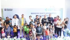 Bank Mandiri berkolaborasi dengan Kementerian Kesehatan (Kemenkes) serta berbagai fasilitas kesehatan menghadirkan layanan pemeriksaan kesehatan preventif bagi anak melalui Program Mandiri Bakti Kesehatan Anak. (Istimewa)