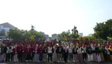 Foto seremoni penerjunan KKN UMY semester genap Tahun Akademik 2025/2026
