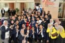 Peserta Tim Ekspedisi Patriot (TEP) 2026 berfoto bersama usai mengikuti pelepasan di Jakarta

