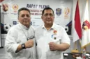 Wakil Ketua Umum Komite Sepakbola Mini Indonesia (KSMI) Tundra Meliala bersama Ketua Umum Yan Mulia Abidin. (jogjaoke/Istimewa)