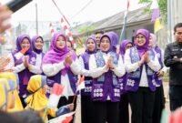 Tinawati Andra Soni melakukan Kunjungan dan Penilaian Lomba Posyandu Tingkat Provinsi Banten Tahun 2026 di Posyandu Wijaya Asri, Kelurahan Sukawana, Kecamatan Curug, Kota Serang, Jumat (31/7/2026)