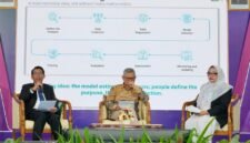 Wakil Rektor UMY bidang Mutu, Reputasi dan Kemitraan saat menyampaikan keynote speech nya dalam the 10th ICoSI UMY 2026