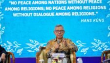 Dubes RI untuk Vatikan, Michael Trias Kuncahyono saat menjadi keynote speaker dalam the 10th ICoSI UMY 2026