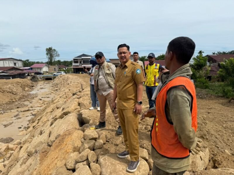 Tim Satgas PRR meninjau pemulihan pascabencana di Kabupaten Aceh Selatan. dok :Satgas PRR/Kudus Purnomo