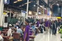 Suasana di Stasiun Kereta Api Kota Yogyakarta. (Humas KAI)