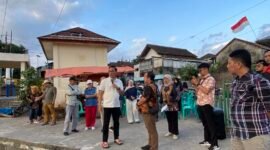 Wakil Walikota Yogyakarta Wawan Harmawan saat meninjau Sungai Code, Minggu (6/9/2026). (Humas Pemkot)