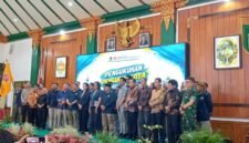 Kepala Subbagian Tata Usaha Kankemenag Kota Yogyakarta Ahmad Mustafid mewakili Kepala Kantor Kemenag Kota Yogyakarta Ahmad Shidqi hadir pada Pengukuhan Pengurus Kota Karang Taruna (PKKT) Yogyakarta Masa Bakti 2026–2031, Minggu (6/9/2026). (Humas Kemenag)