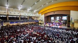 Mahasiswa Baru UMY Tahun Akademik 2026/2027 yang mengikuti kegiatan Masa Ta'aruf (Mataf) UMY