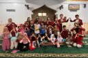 Foto tim PPK Ormawa IMM FISIPOL UMY bersama warga Karangsewu, Galur, Kulon Progo
