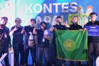Foto tim ROV yang berhasil meraih juara harapan 1 dalam Kontes Kapal Indonesia (KKI) 2026 di Bengkalis, Riau