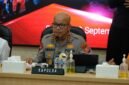 Kapolda Banten Irjen Pol Hengki menyampaikan keterangan pers terkait hasil identifikasi salah satu korban kapal Arupadhatu 1 yang hilang kontak di perairan Selat Sunda, Rabu (23/9/2026).