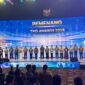 Para pemenang penghargaan TPID Awards 2026 berfoto bersama usai acara penganugerahan di JICC