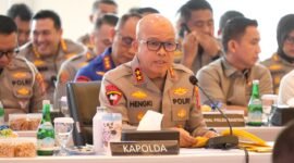 Kapolda Banten Irjen Pol Hengki memaparkan pelaksanaan penegakan hukum dan program Polda Banten di hadapan Komisi III DPR RI.
