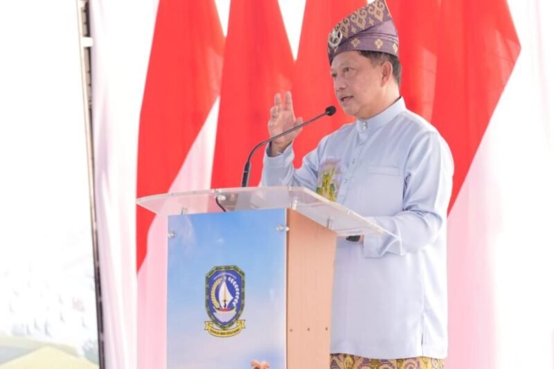 Mendagri Tito Karnavian apresiasi pembangunan Museum dan Monumen Bahasa Nasional di Pulau Penyengat.