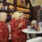 Ketua Umum Pengprov FGI Lampung Purnama Wulan Sari Mirza menyampaikan arahan dan melepas atlet senam ritmik Tri Wahyuni secara virtual untuk memperkuat Kontingen Indonesia di Asian Games 2026 Jepang, Sabtu (26/9/2026).