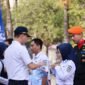 Pemberian penghargaan masa kerja kepada pekerja KAI Daop 6 Yogyakarta saat upacara peringatan HUT ke-81 KAI di KAI Corporate University Campus Darman Prasetyo, Yogyakarta,