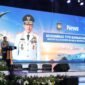 Layar menampilkan Menteri Dalam Negeri Muhammad Tito Karnavian saat menyampaikan keynote speech pada Apresiasi Kinerja Pemerintah Daerah Batch 2 Tahun 2026 se-Region VI Papua, Senin (28/9/2026).