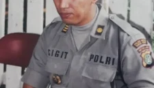 Foto lawas Listyo Sigit Prabowo saat masih berpangkat kapten polisi. (Istimewa)