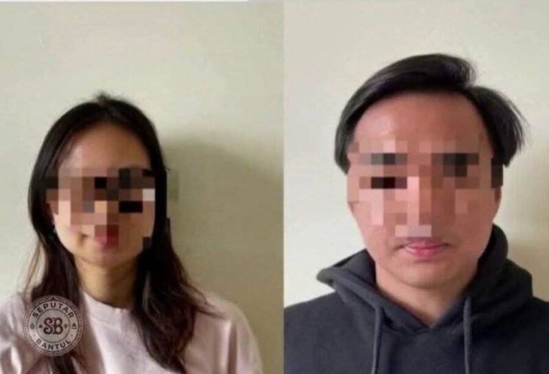 Dua terduga pelaku pembuangan bayi perempuan di Dusun Somosari