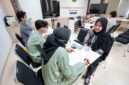 proses cek kesehatan gratis yang diselenggarakan oleh UMY dan UPTD Puskesmas 1 kepada civitas UMY